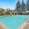 resort style pool with seating