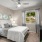 bedroom with bed and large window