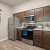 spacious well lit kitchen and ample counter space